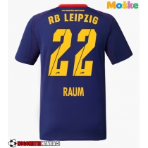 Moške Nogometnih dresov RB Leipzig David Raum #22 Gostujoči 2025-26 Kratki rokavi
